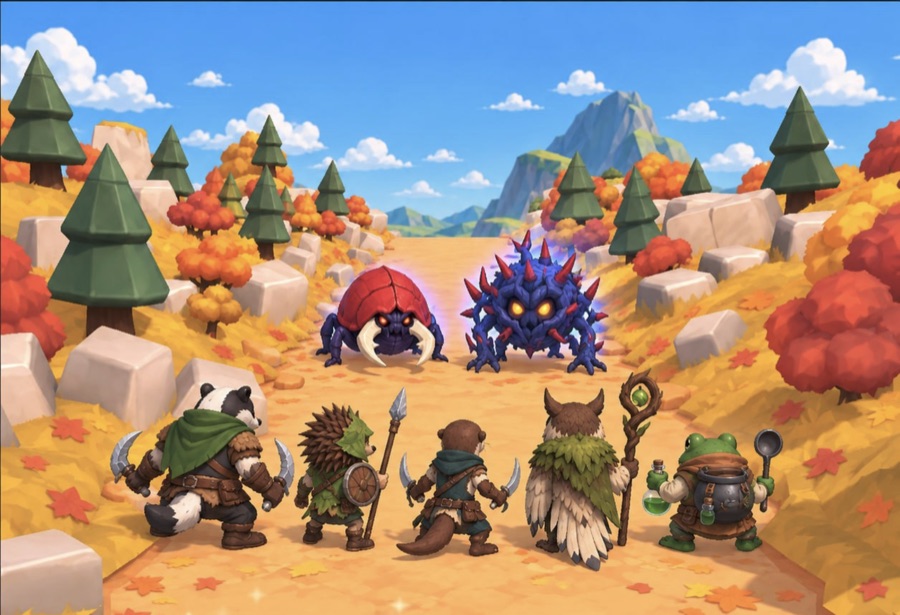 Forest Band concept art