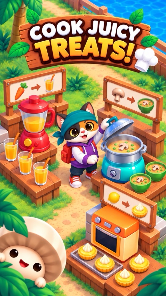 Veggie Cats screenshot